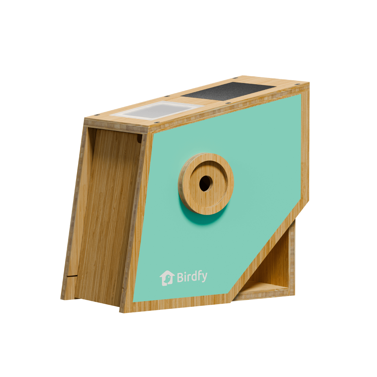 Birdfy Nest Polygon Teal